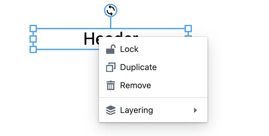 Context Menu